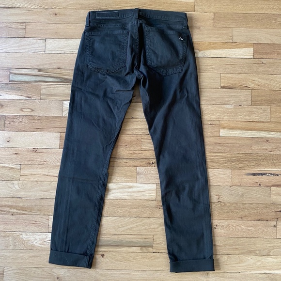 rag & bone/JEAN Skinny Jeans Black, Size 26 - Picture 3 of 8